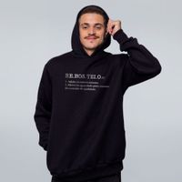 MOLETOM PRETO - REBOSTEIO