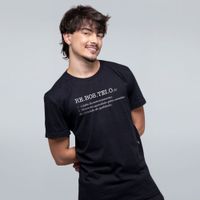 CAMISETA PRETA - REBOSTEIO