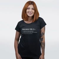 CAMISETA PRETA - REBOSTEIO