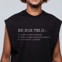 REGATA OVERSIZED PRETA - REBOSTEIO