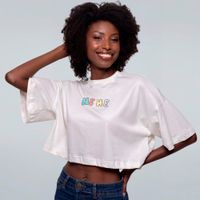 CROPPED OVERSIZED OFF WHITE - COGU LUA 