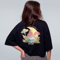 CROPPED OVERSIZED PRETO - COGU LUA 