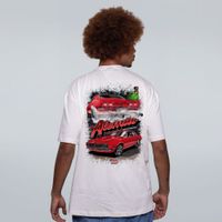 CAMISETA OVERSIZED OFF WHITE - CAMARO
