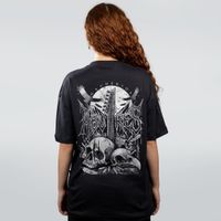 CAMISETA OVERSIZED PRETA - SEVERO