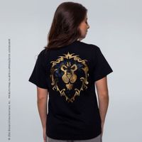 CAMISETA PRETA - PELA ALIANÇA