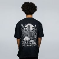 CAMISETA OVERSIZED PRETA - SEVERO