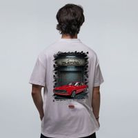 CAMISETA OVERSIZED OFF WHITE - CAMARO PREPARADO