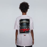 CAMISETA OVERSIZED OFF WHITE - CAMARO PREPARADO