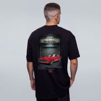 CAMISETA OVERSIZED PRETA - CAMARO PREPARADO