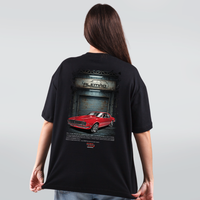 CAMISETA OVERSIZED PRETA - CAMARO PREPARADO