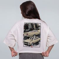 CROPPED OVERSIZED OFF WHITE - OPALA TURBO