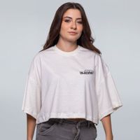 CROPPED OVERSIZED OFF WHITE - OPALA TURBO
