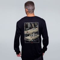 MANGA LONGA PRETA - OPALA TURBO