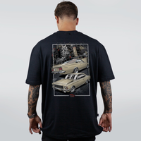 CAMISETA OVERSIZED PRETA - OPALA TURBO