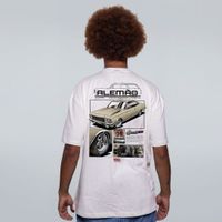CAMISETA OVERSIZED OFF WHITE - MOTOR DO OPALA