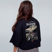 CROPPED OVERSIZED PRETO - MOTOR DO OPALA