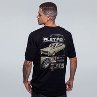 CAMISETA PRETA - MOTOR DO OPALA