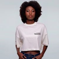 CROPPED OVERSIZED OFF WHITE - OPALA