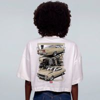CROPPED OVERSIZED OFF WHITE - OPALA