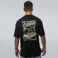 CAMISETA OVERSIZED PRETA - OPALA