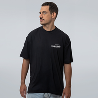 CAMISETA OVERSIZED PRETA - OPALA