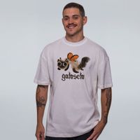 CAMISETA OVERSIZED OFF WHITE - GATOSETO