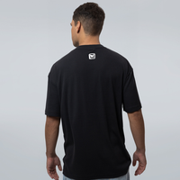 CAMISETA OVERSIZED PRETA - GATOSETO