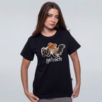 CAMISETA PRETA - GATOSETO