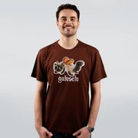 CAMISETA MARROM - GATOSETO