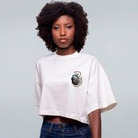 CROPPED OVERSIZED OFF WHITE - A PRÓPRIA CARNE - RITUAL