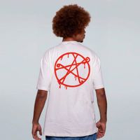 CAMISETA OVERSIZED OFF WHITE - A PRÓPRIA CARNE - RITUAL