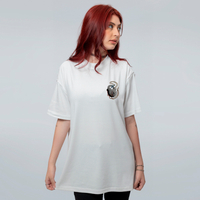 CAMISETA OVERSIZED OFF WHITE - A PRÓPRIA CARNE - RITUAL