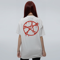 CAMISETA OVERSIZED OFF WHITE - A PRÓPRIA CARNE - RITUAL