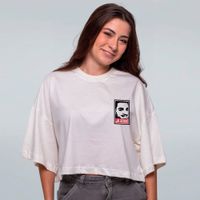 CROPPED OVERSIZED OFF WHITE - JÁ BORA