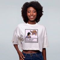 CROPPED OVERSIZED OFF WHITE - WILD CHARLES