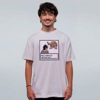 CAMISETA OVERSIZED OFF WHITE - WILD CHARLES