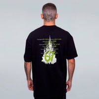 CAMISETA OVERSIZED PRETA - RATO MAGO COÁGULO