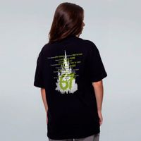 CAMISETA OVERSIZED PRETA - RATO MAGO COÁGULO