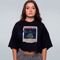 CROPPED OVERSIZED PRETO - VINGANÇA DOS RATOS