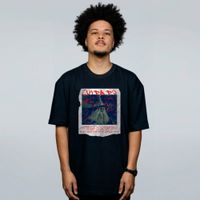 CAMISETA OVERSIZED PRETA - VINGANÇA DOS RATOS