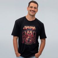 CAMISETA PRETA - APOCALYPSE MEOW
