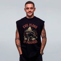 REGATA OVERSIZED PRETA - EVIL PLANS