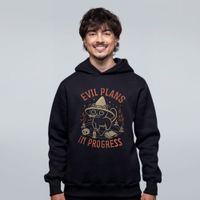 MOLETOM PRETO - EVIL PLANS