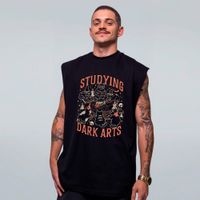 REGATA OVERSIZED PRETA - STUDYING DARK ARTS