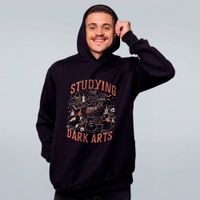 MOLETOM PRETO - STUDYING DARK ARTS