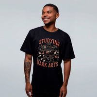 CAMISETA PRETA - STUDYING DARK ARTS