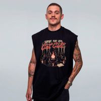 REGATA OVERSIZED PRETA - SUPPORT YOUR LOCAL
