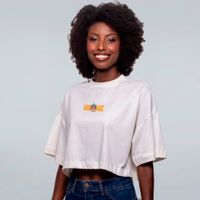 CROPPED OVERSIZED OFF WHITE - COGULANDIA