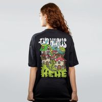 CAMISETA OVERSIZED PRETA - COGULANDIA
