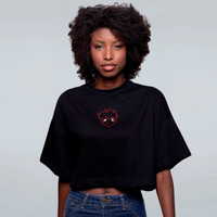 CROPPED OVERSIZED PRETO - JOKER